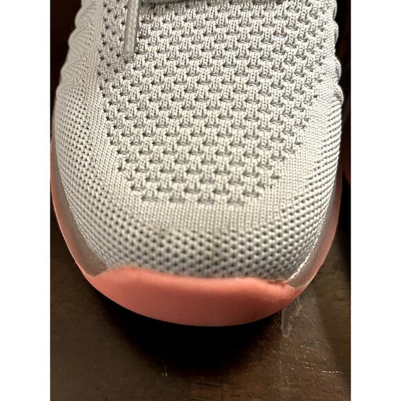 Geers by Dream Seek Women's Mesh Gray/Pink Athletic Slip-on Sneaker-7 - Picture 4 of 10